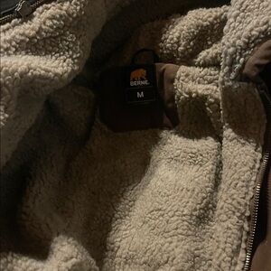 Berne Kids Brown Sherpa-Lined Jacket